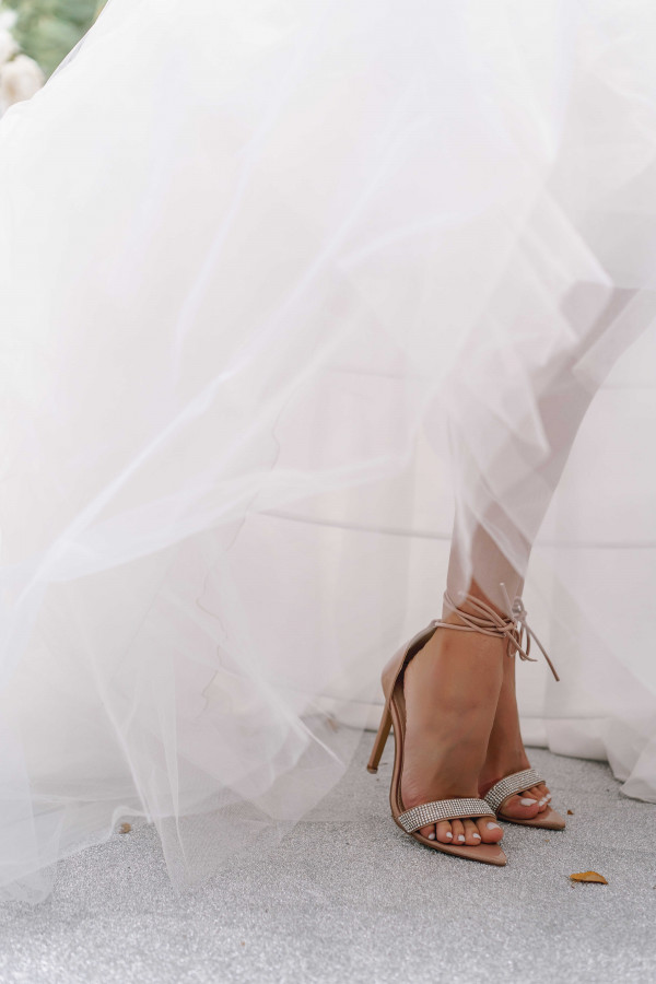 Сказочная свадьба в белоснежно-пудровых оттенках