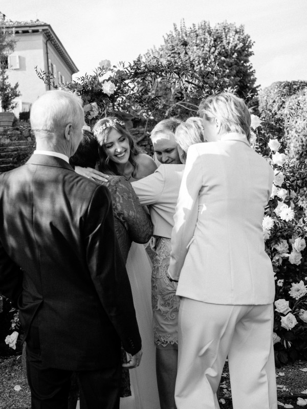 Солнечная свадьба среди итальянских гор