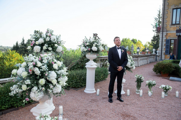 Элегантная свадьба на вилле Porro Pirelli