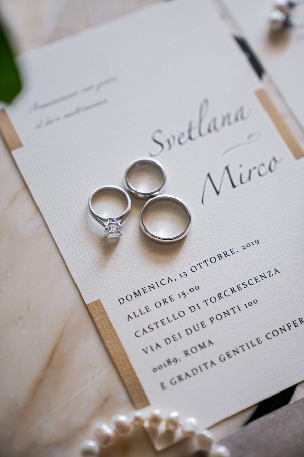 Свадьба в итальянском замке Castello di Torcrescenza