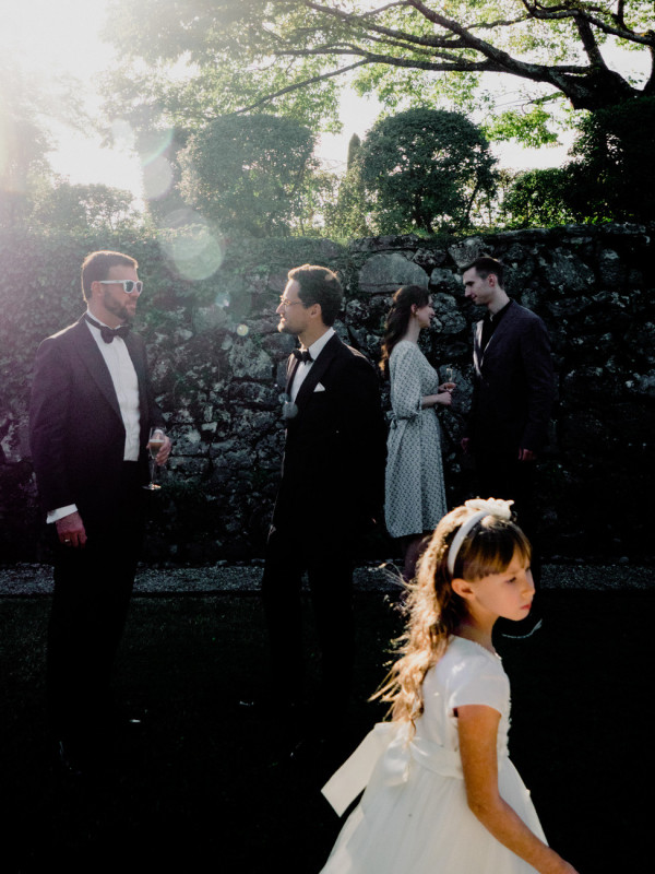 Солнечная свадьба среди итальянских гор