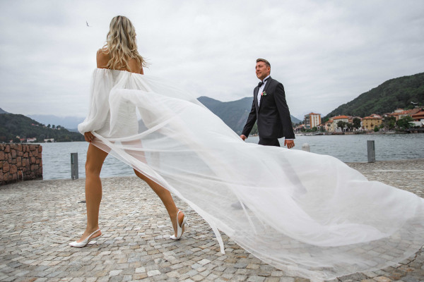 Элегантная свадьба на вилле Porro Pirelli