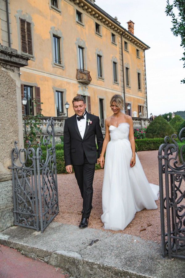 Элегантная свадьба на вилле Porro Pirelli