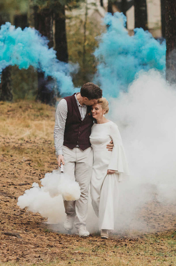 Осенняя свадьба на берегу Волги