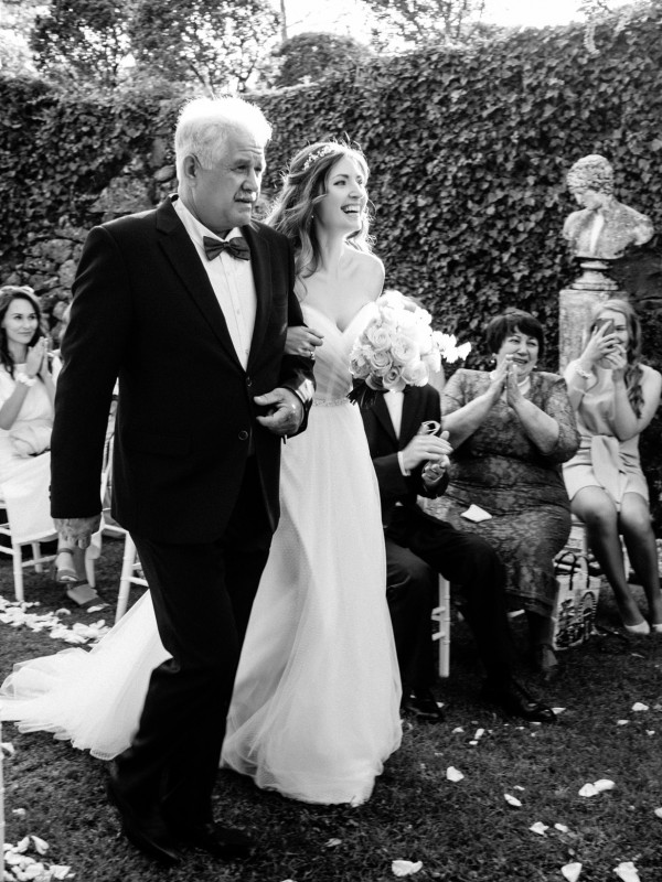 Солнечная свадьба среди итальянских гор