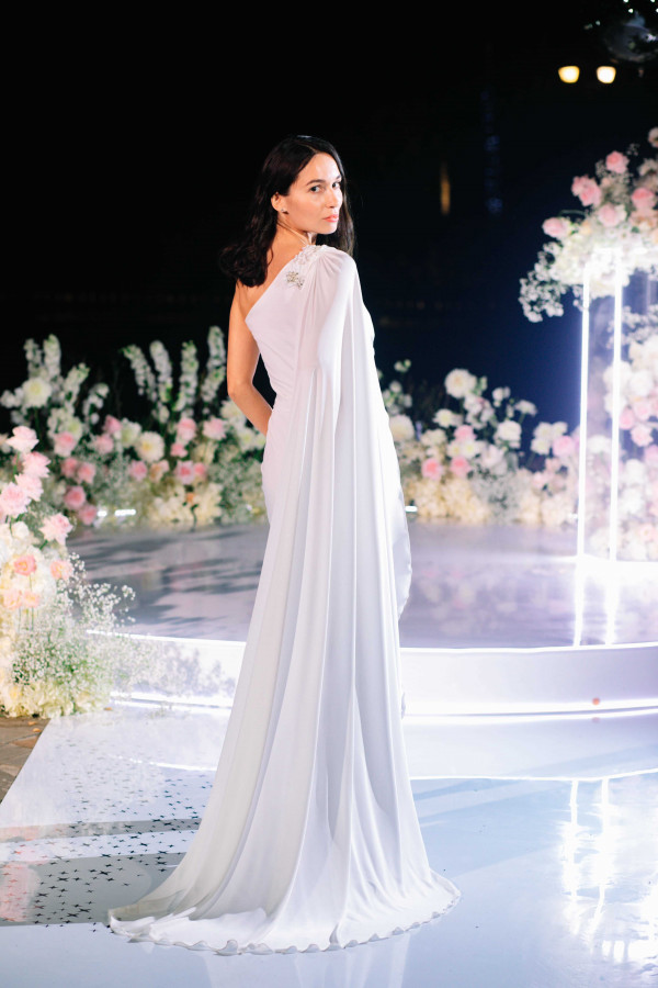 Нежная свадьба в загородном ресторане