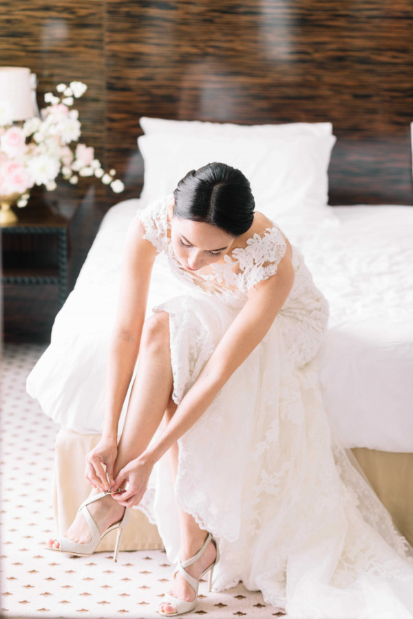 Нежная свадьба в загородном ресторане