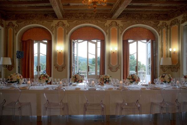 Элегантная свадьба на вилле Porro Pirelli