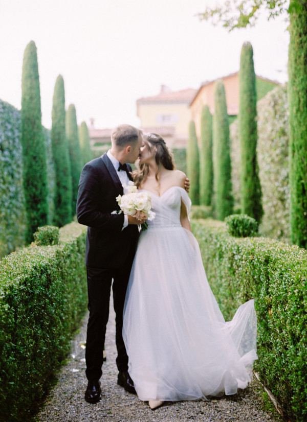 Солнечная свадьба среди итальянских гор