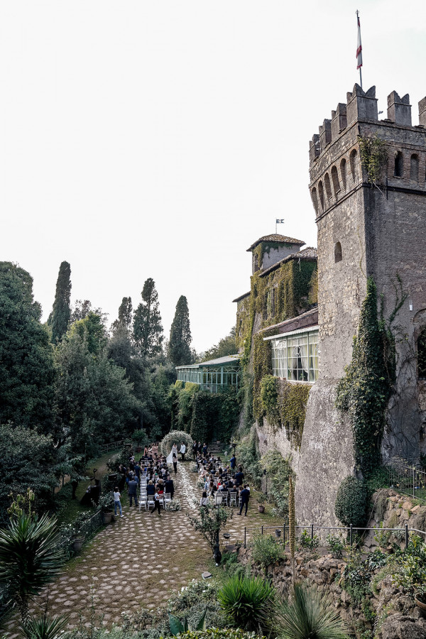 Свадьба в итальянском замке Castello di Torcrescenza