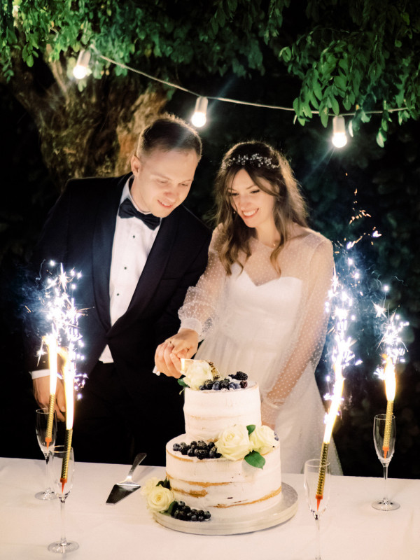 Солнечная свадьба среди итальянских гор