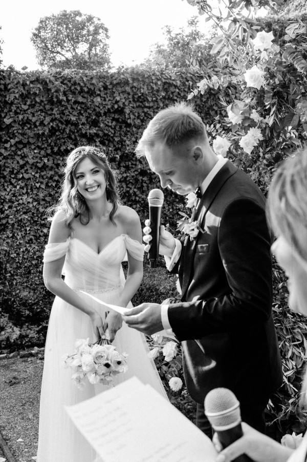 Солнечная свадьба среди итальянских гор