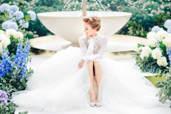 Яркая свадьба в нежно-лавандовых оттенках