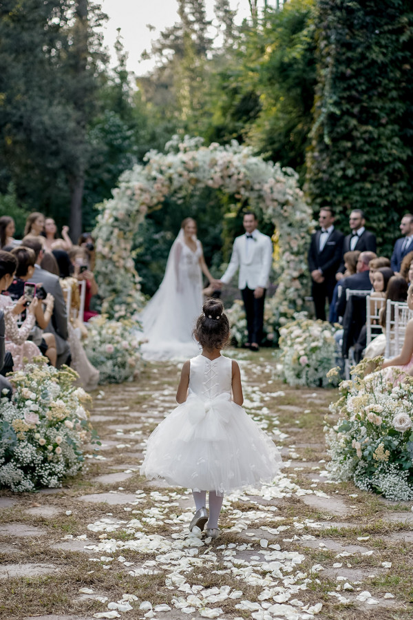 Свадьба в итальянском замке Castello di Torcrescenza