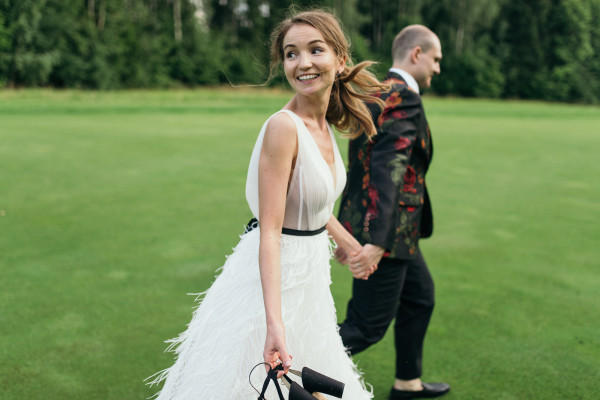 Свадебная вечеринка c мороженым и бургерами