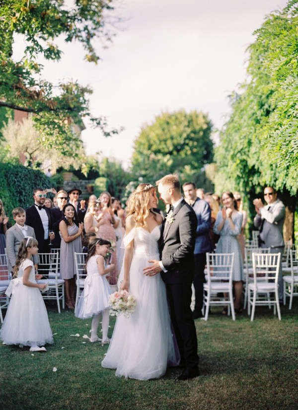 Солнечная свадьба среди итальянских гор