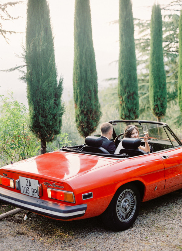 Солнечная свадьба среди итальянских гор