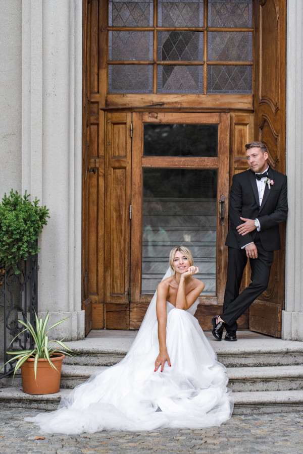 Элегантная свадьба на вилле Porro Pirelli