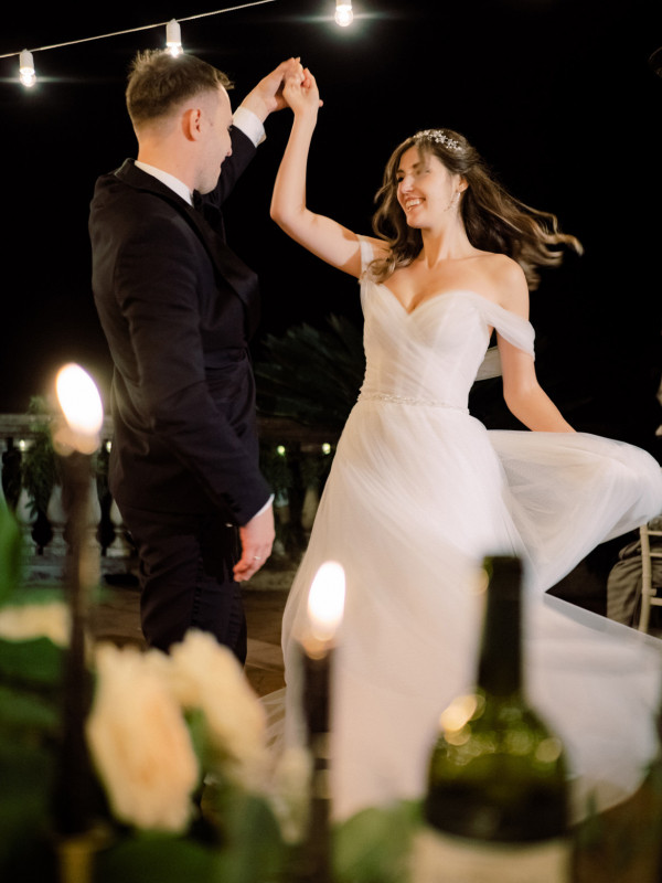 Солнечная свадьба среди итальянских гор