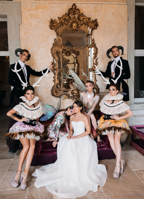 Сказочная свадьба с феями и фавнами