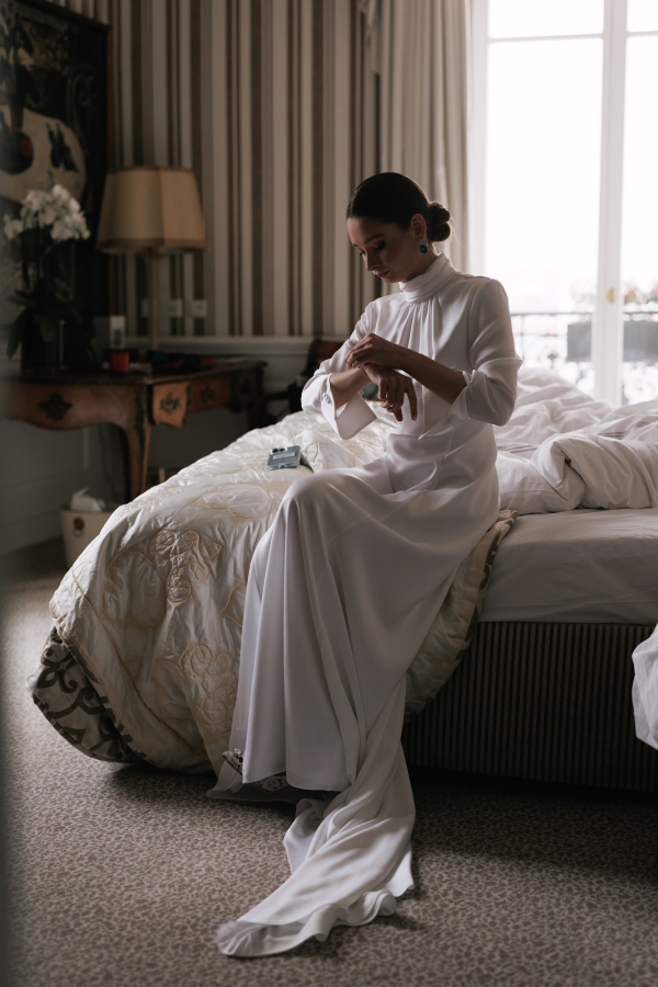 Зимний свадебный ужин в Женеве