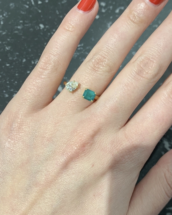 Стильные помолвочные кольца 2022