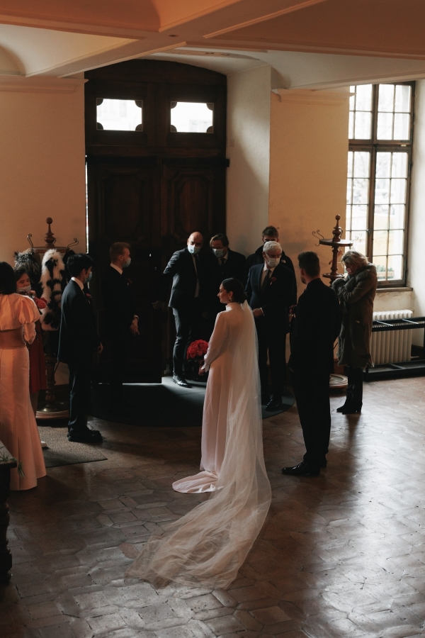 Зимний свадебный ужин в Женеве