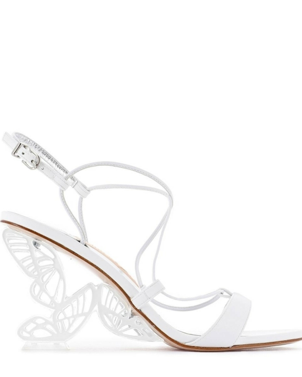 Акцентный каблук в образе невесты: с чем