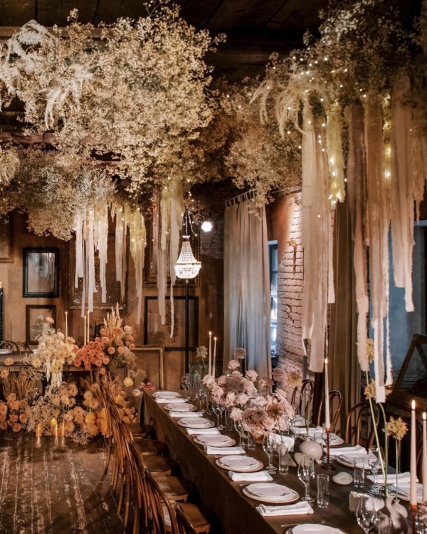 3 актуальных цвета для оформления свадьбы в