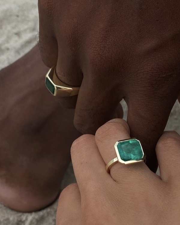 Стильные помолвочные кольца 2022