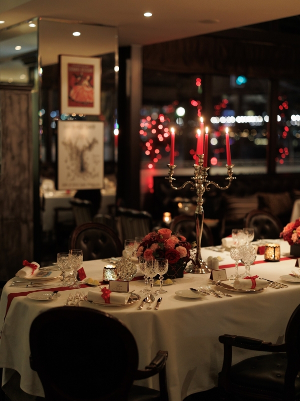 Зимний свадебный ужин в Женеве
