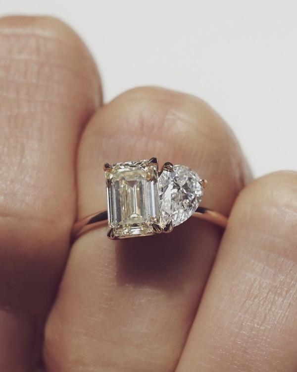 Стильные помолвочные кольца 2022