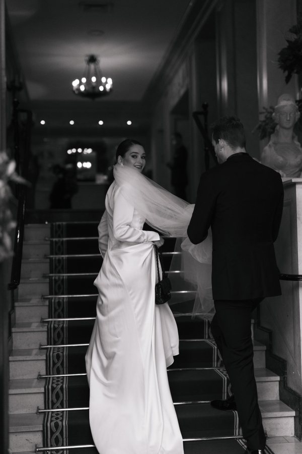 Зимний свадебный ужин в Женеве