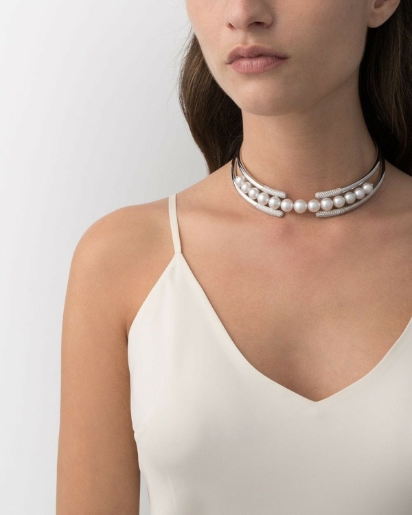 7 актуальных колье-чокеров для образа невесты