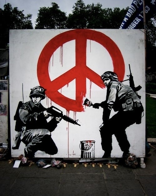 Произведения искусства, вдохновленные антимилитаризмом