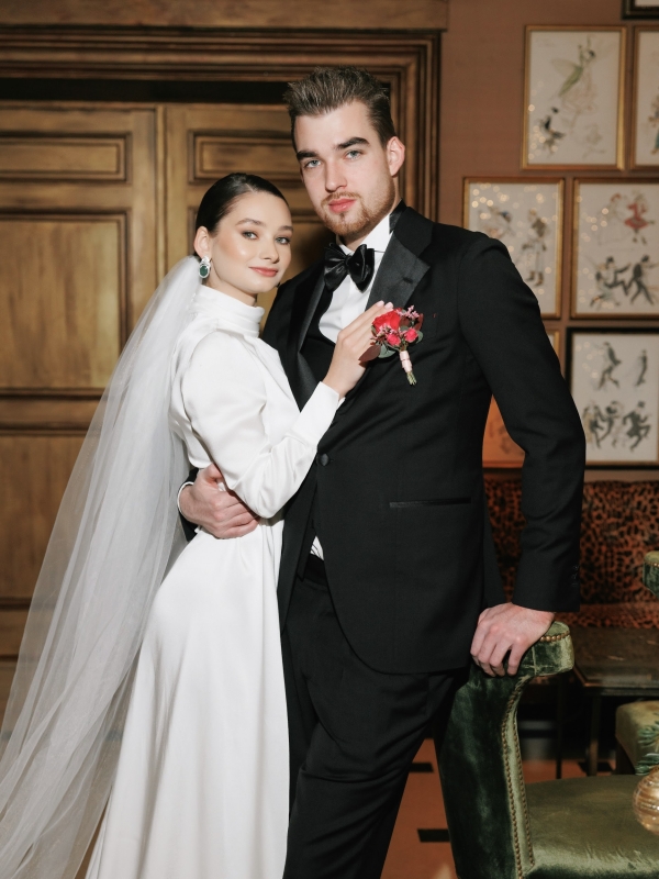 Зимний свадебный ужин в Женеве