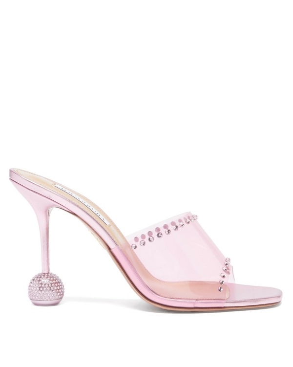 Акцентный каблук в образе невесты: с чем