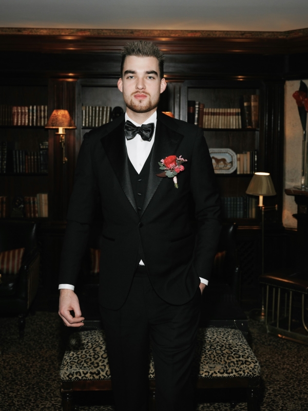 Зимний свадебный ужин в Женеве