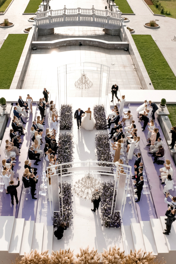 Свадьба с королевским размахом от агентства «Для