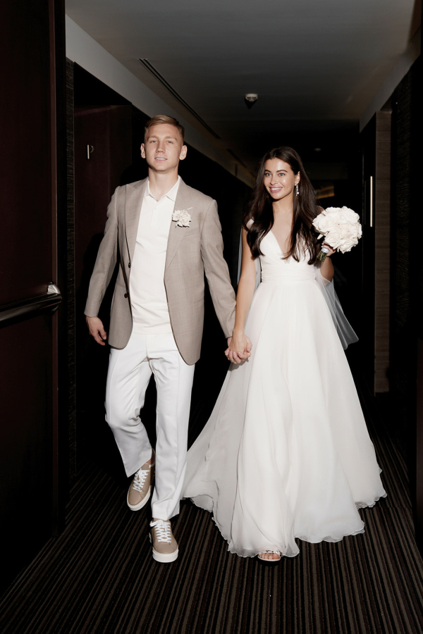 Как прошла свадьба футболиста клуба «Спартак»