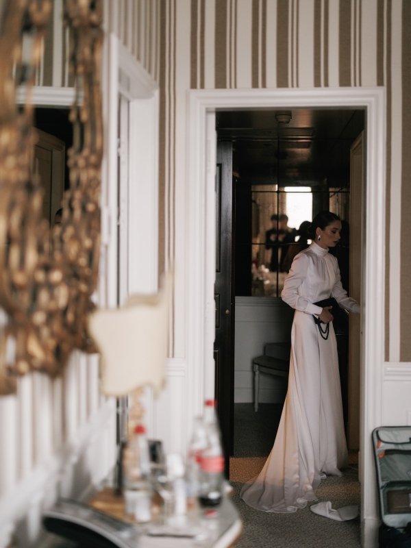 Зимний свадебный ужин в Женеве