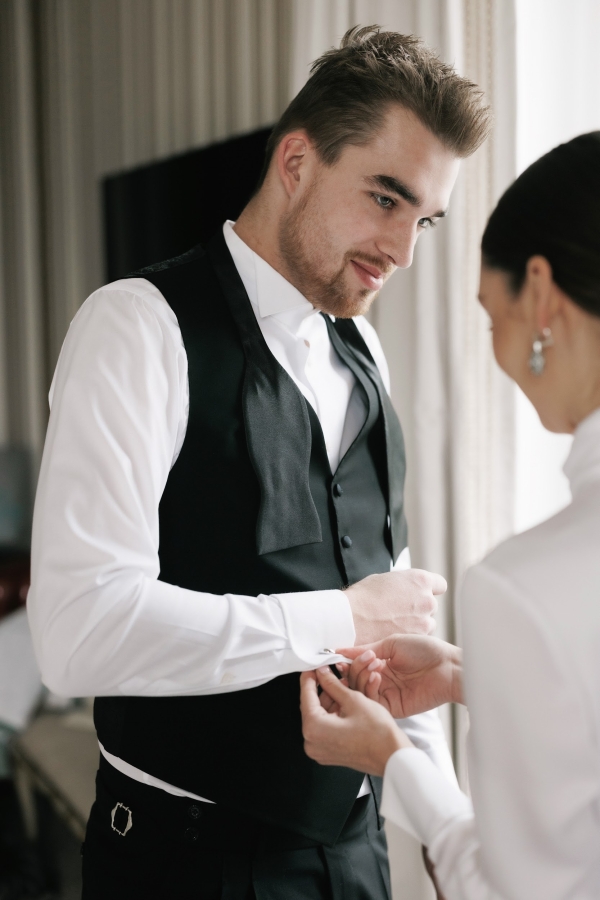 Зимний свадебный ужин в Женеве