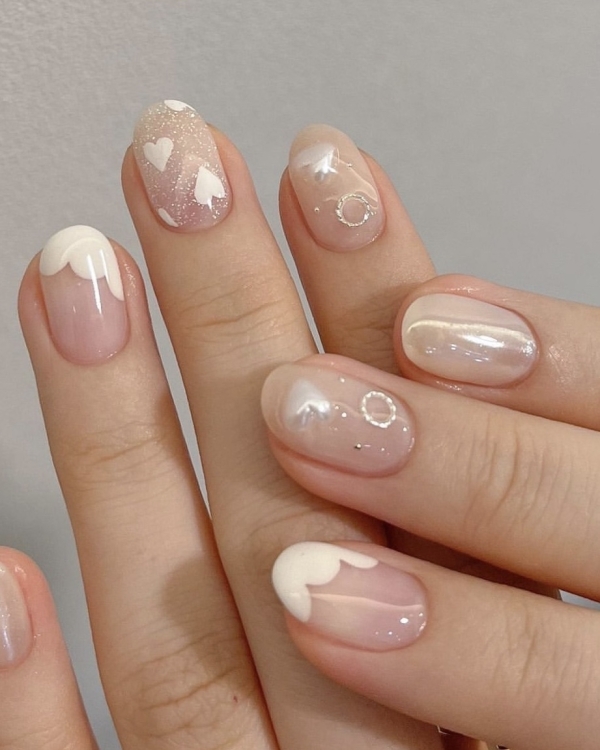 14 идей маникюра ко Дню всех влюбленных