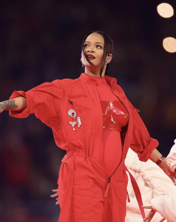 11 смелых образов беременной Рианны