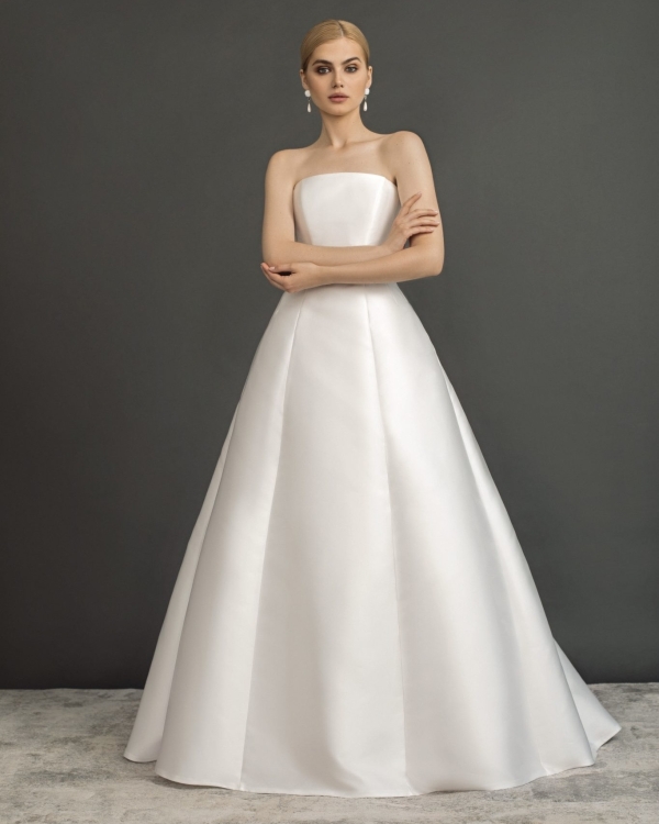 Свадебные платья в духе современного минимализма, которые