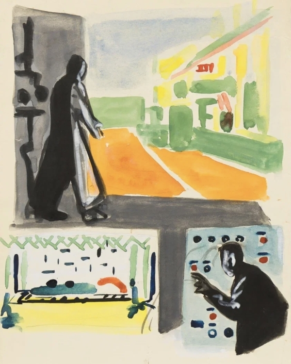 Футуристичный бильярд в Billie, «Застолье с искусством»