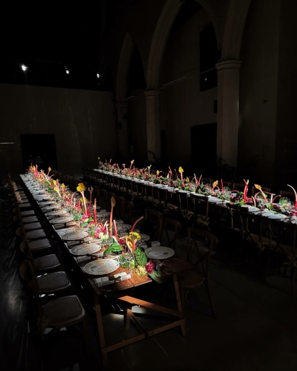 Зимний ужин с летним настроением: как прошел