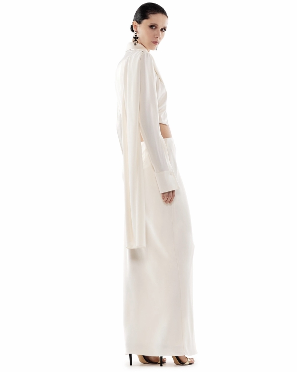 Белая юбка вместо свадебного платья. Где найти