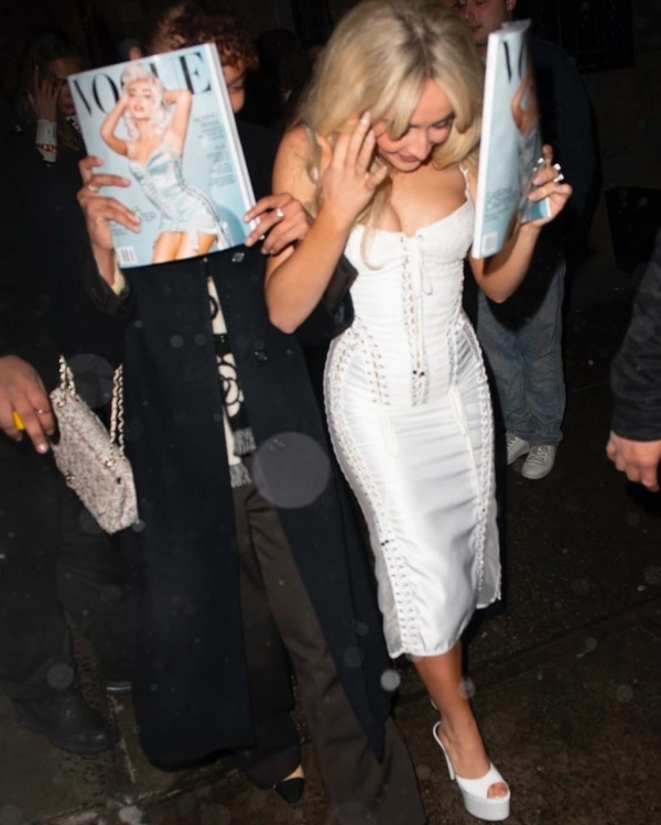 Вечер в честь новой обложки Vogue, презентация