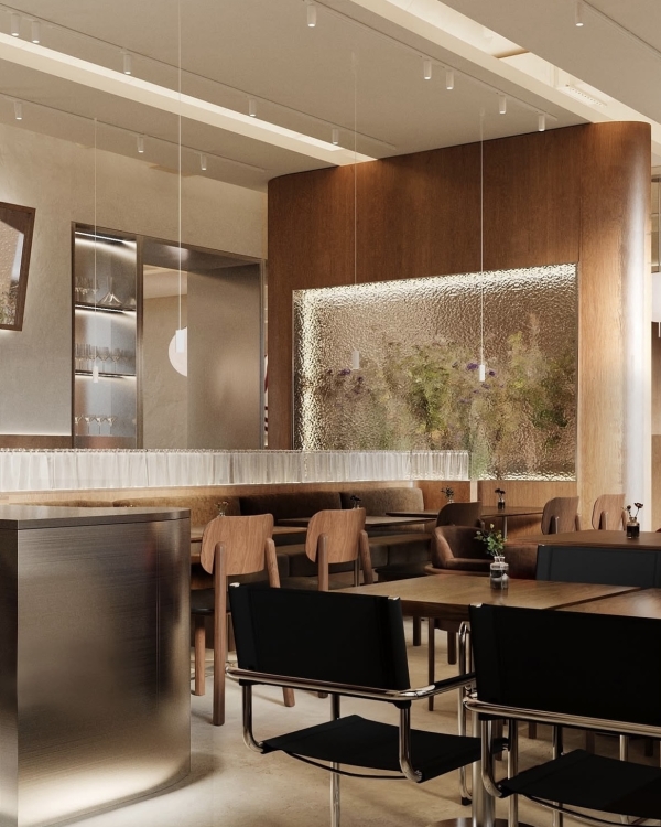 Футуристичный бильярд в Billie, «Застолье с искусством»